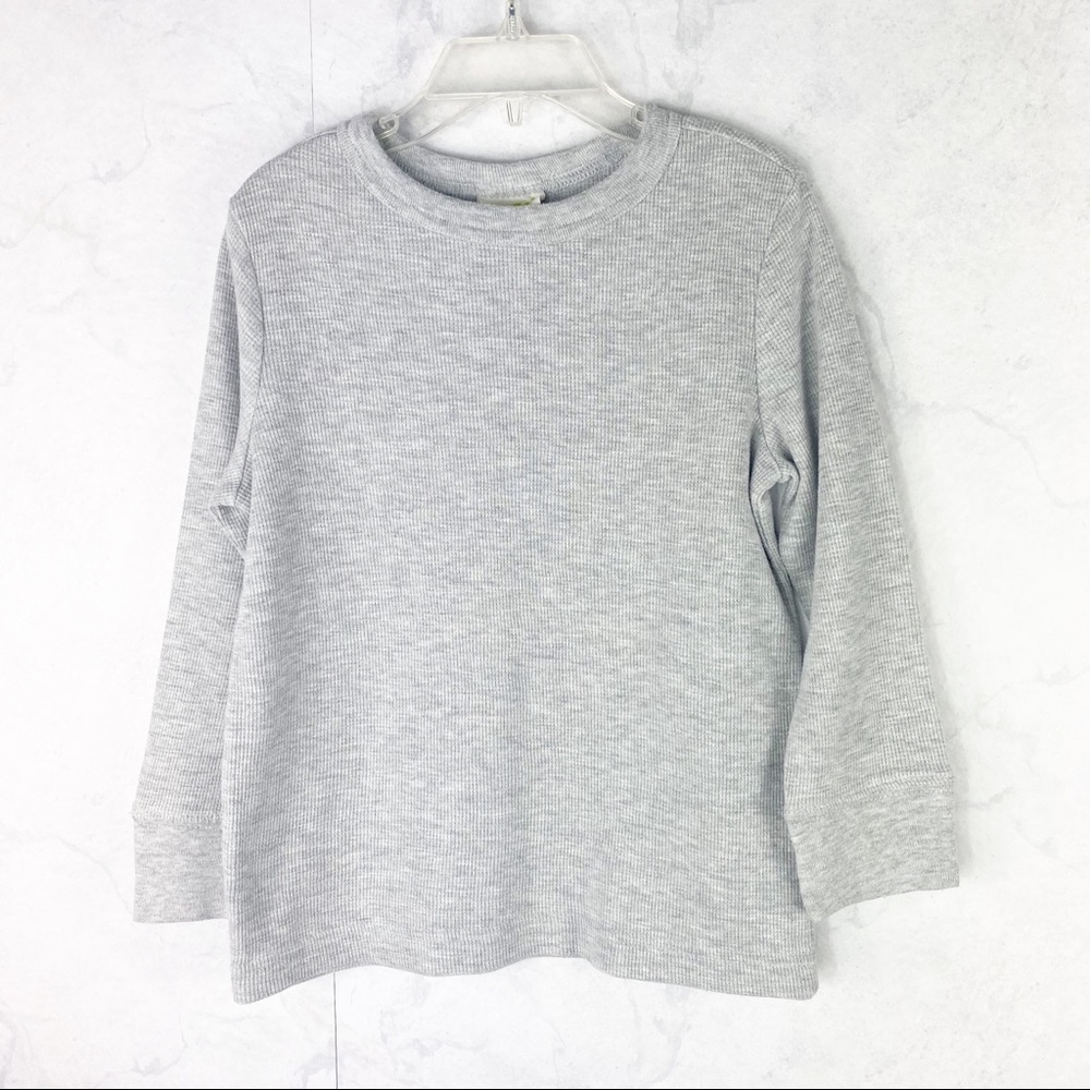 [Crazy 8] Classic Gray Long Sleeve Tee